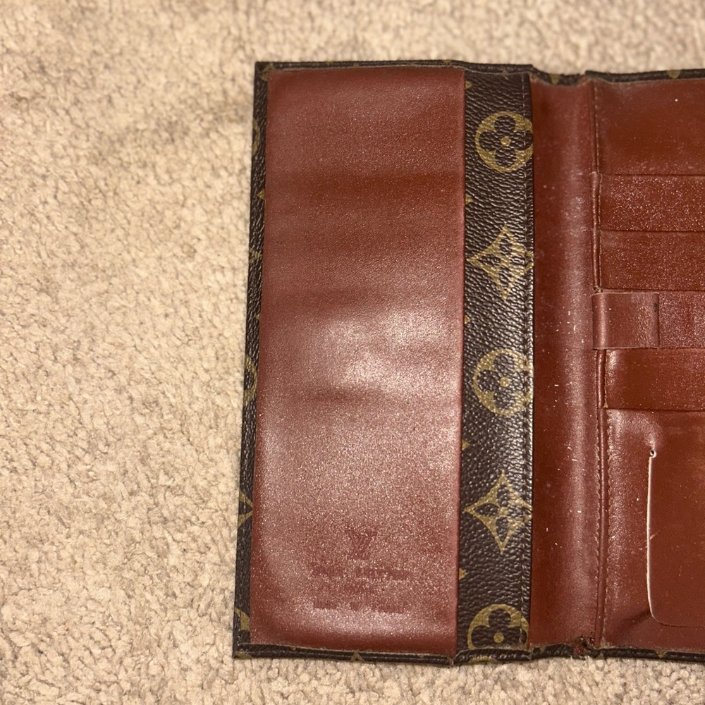Louis Vuitton Monogram Canvas Brown & Gold Continental Wallet - Picture 5 of 9